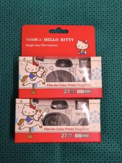 YASHICA HELLO KITTY 使い捨てカメラ 2個セット - メルカリ