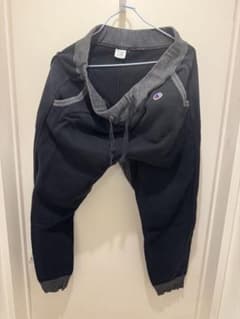チャンピオン　スウェットパンツ　XL ネイビー✖️グレーのサムネイル