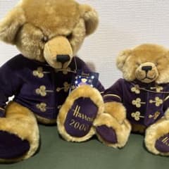 Harrods 2000年モデル テディベア　大小2点セットのサムネイル