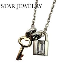 STARJEWELRY スタージュエリー カデナ ネックレス K18 シルバー - メルカリ