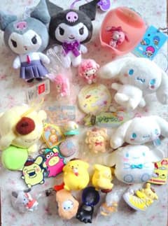 サンリオ キャラクターマスコット グッズ 18点まとめ売り