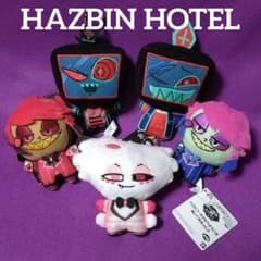 ヴォックス,アラスター他【ハズビン・ホテルへようこそ 】ぬいぐるみ ５種セット