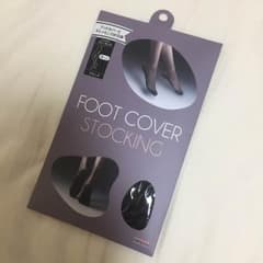 ★税込1080円★フットカバー ストッキング 黒 (M〜Lサイズ)のサムネイル
