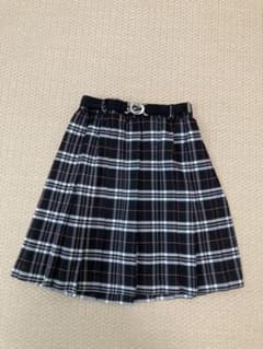 150cm チェック・プリーツスカートのサムネイル