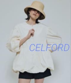 美品♡セルフォード♡ペプラムバルーンブルゾン ♡アイボリー - メルカリ