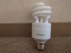 【イオンライト】もりのあかり　50個　分離式電球型蛍光灯（空気清浄機能付）のサムネイル
