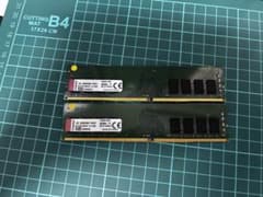 Kingston DDR4 16gb KVR24N17S8/8 - メルカリ