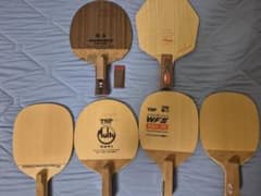卓球ラケット 6本セット まとめ売りのサムネイル
