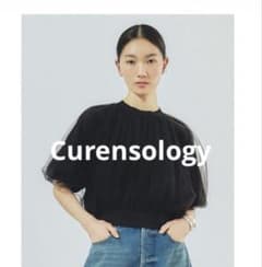 新品未使用 Curensology カレンソロジー チュールニットプルオーバー