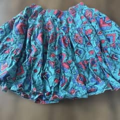 古着　柄　フレアスカート　ビンテージのサムネイル