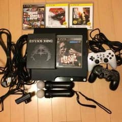 動作確認済！！ps3本体 + ps move + オマケ多数のサムネイル