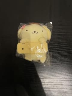 ポムポムプリン　サンリオ まいぱち ぬいぐるみキーホルダーのサムネイル