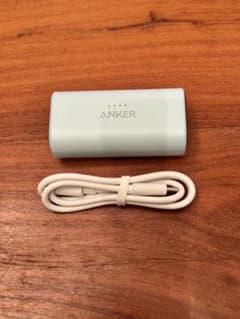 【美品】Anker Nano Power Bank 5000mhブルーTypeCのサムネイル