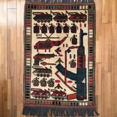 Vintage War Rug 680×1000 ウォーラグ アフガニスタンのサムネイル
