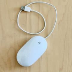 Apple Mighty Mouse A1152 純正USBマウス 動作確認済み - 4