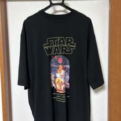 スターウォーズ Tシャツ ブラック Lサイズ 映画 プリント 古着 ストリートのサムネイル