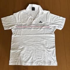 adidas ポロシャツ ホワイト メンズ Lサイズのサムネイル