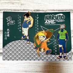 NARUTO 当選品 ナルト額付きピンズセット NARUTO ピンズ セット ナルト サスケ カカシ - メルカリ
