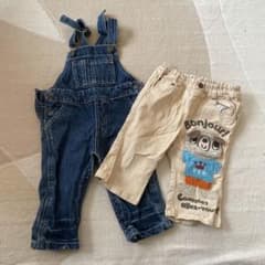子供服　オーバーオール　ズボン　まとめ売りのサムネイル