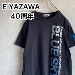 矢沢永吉 E.YAZAWA 40周年ツアー ブルースカイ T シャツ えーちゃん