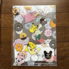 クリアファイル+メモ帳セット　ポケモングッズのサムネイル