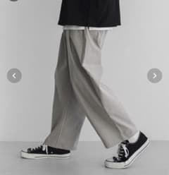 remer ワイドパンツ　ベージュ　LARGEのサムネイル
