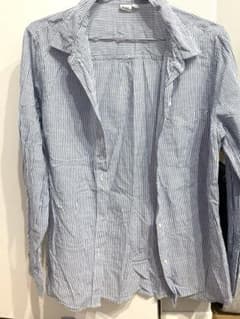 GAP 長袖 ストライプシャツ ブルー Lサイズのサムネイル