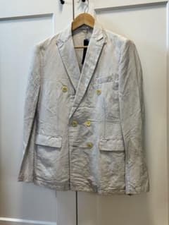 新品タグ付】JOSEPH HOMME 麻混 ダブル ジャケット 46 - メルカリ