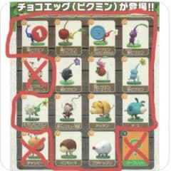 ピクミン　チョコエッグ　13種類のサムネイル