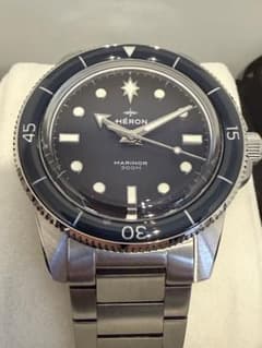 HERON MARINOR ATLANTIC BLUE マイクロブランドウォッチ - メルカリ
