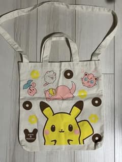 포켓몬 피카츄 캔버스 가방
