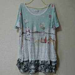 スカラー チュニックワンピ Tシャツのサムネイル