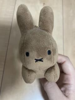 ミッフィー ぬいぐるみ マスコット ブラウン　キーホルダーのサムネイル
