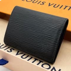 ルイヴィトン エピ レザー 名刺入れ アンヴェロップ カルトドゥ