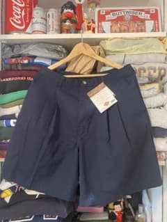 Dickies デッドストックtalonジップ　圧着タグ　タック入りショーツのサムネイル