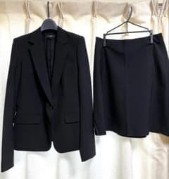 Theory Tailor Treeca スーツ セットアップ　黒　サイズ2 theory（セオリー） Theory 23AW TRACEABLE WOOL ジャケット×パンツ