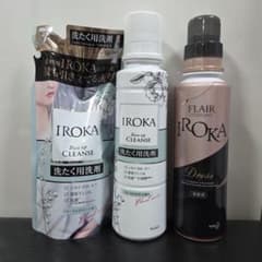 IROKA 洗たく用洗剤 フローラルサボン イロカ ドレス 柔軟剤 まとめ