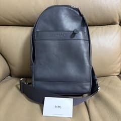 【美品】コーチ チャールズ ボディバッグ スリングバッグ レザー ネイビー m77320637992_1.jpg?1759926336