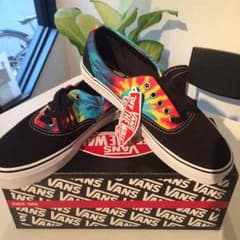 VANS Era(Tie Dye) black新品(試着程度)のサムネイル