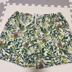 花柄 ショートパンツ キュロットのサムネイル