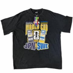 ワールドカップ 日本vsスウェーデン マッチデイTシャツ(Lサイズ