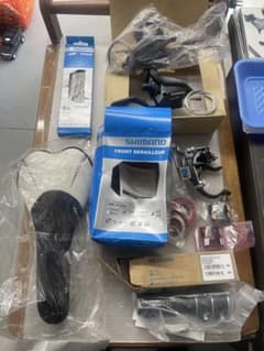 SHIMANO フロントディレイラー BB-UN300 セット - メルカリ