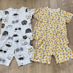 半袖メッシュパジャマ　140サイズ　2セットのサムネイル