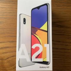 Galaxy A21 SC-42A ホワイト SIMフリーのサムネイル