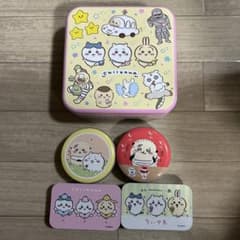 ちいかわ プチキャン・チョコギフト・ミンティア 空き缶セット まとめ