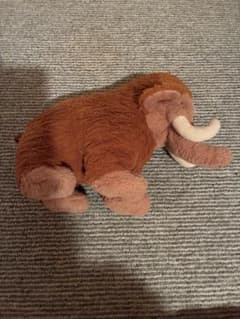 Mammoth plush toy