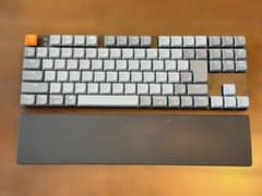 Keychron K1 Max JIS RGB 茶軸 シリコンパームレスト付きのサムネイル