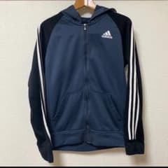 adidas ネイビー パーカー Mのサムネイル