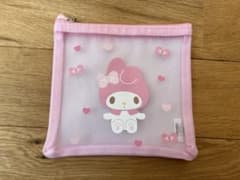 マイメロディ メッシュポーチ ピンク 約15cmのサムネイル