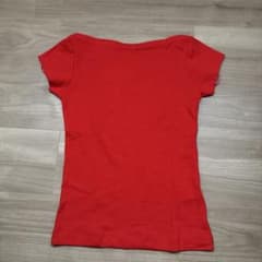 ZARA 半袖Tシャツ レッド 164cmのサムネイル